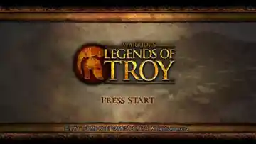 Warriors Legends of Troy (USA) screen shot title